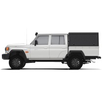 Hardtop Explorer noir Toyota Land Cruiser 79 Alu-Cab robuste